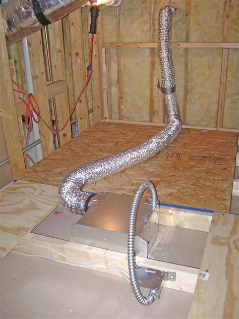 installing exhaust fan in bathroom